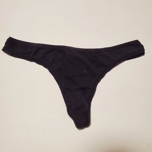Eyeshadow Black Thong Panties